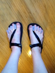 Feet with Correct Toes and Lunas 9/30/12